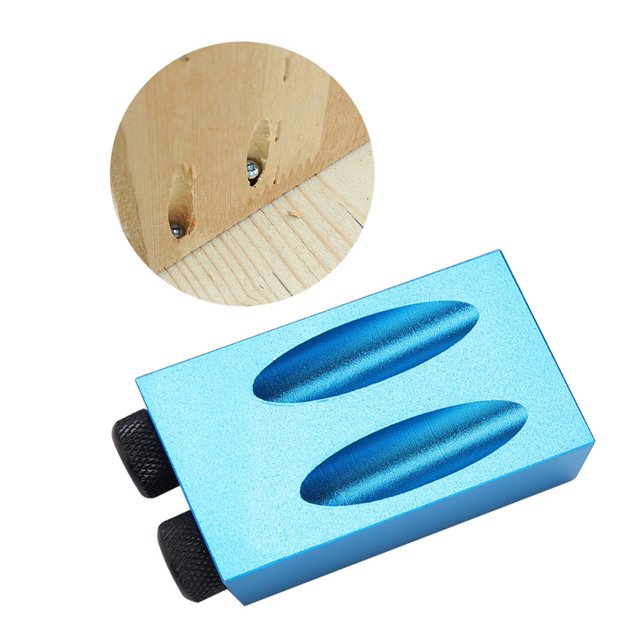 14Pcs 15 Pocket Hole Drilling Kit Woodworking Oblique Drill Guide Set Positioner Locator Tool For Jointing Wood Boards