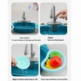 thumbnail image 2 of ziyahi Évier Électrique et Jouets d'Eau Évier de Cuisine Simulé pour Plaisir Éducatif Fiable et Sécuritaire Bleu, 2 of 6