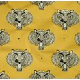 thumbnail image 4 of oneOone Organic Cotton Poplin Twill Fabric Animal Face Block Decor Fabric Printed BTY 42 Inch Wide, 4 of 4