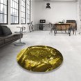 thumbnail image 4 of Ahgly Company Tapis Rectangulaire Lavable en Machine Intérieur Caramel Brun, 2 Pieds x 5 Pieds, 4 of 7