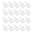 thumbnail image 1 of Bouchon de Colle pour Extension de Cils, 20 Pcs Bouchon de Colle pour Extension de Cils, Buse de Bouteille de Colle pour Cils, Bouchon de Bouteille de Colle pour Cils, Conception de Précision, 1 of 14