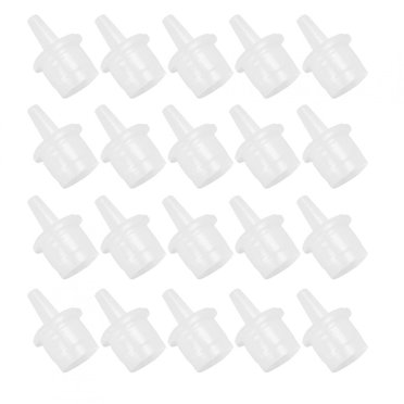 Bouchon de Colle pour Extension de Cils, 20 Pcs Bouchon de Colle pour Extension de Cils, Buse de Bouteille de Colle pour Cils, Bouchon de Bouteille de Colle pour Cils, Conception de Précision