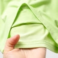 thumbnail image 4 of SROBPTY T-Shirts Garçons Filles, T-Shirt de Base pour Enfants Uni à Col Rond d'Été Décontracté Confortable et Respirant Vert 9 Ans, 4 of 4