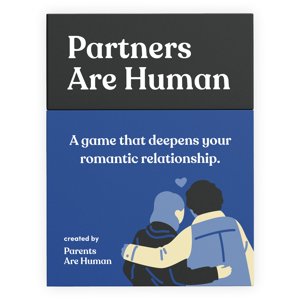 Partners are Human | 140 Conversation Cards to Help Deepen Romantic Relationships | Card Game for Bonding & Communication | Therapy for Adults