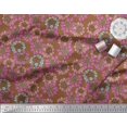 thumbnail image 3 of Soimoi polyester Crepe Fabric Flower Artistic Print Fabric by the Yard 42 Inch Wide, 3 of 3