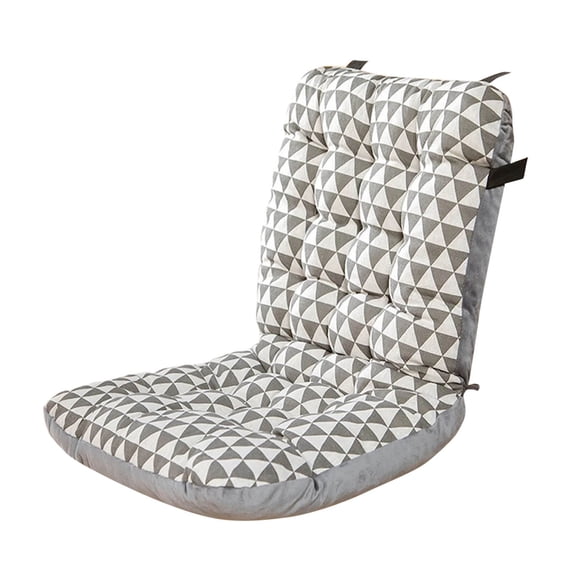 ZJNGJC High Back Chair Cushions, Dining -Kitchen -Office Chair Pads Cushion with Ties Thickened One-Piece Outdoor/ Indoor Furniture Chair Seat Cushion