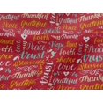 thumbnail image 5 of oneOone Viscose Jersey Red Fabric Text Fabric For Sewing Printed Craft Fabric By The Yard 60 Inch Wide, 5 of 5