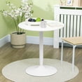 thumbnail image 2 of HOMCOM Round Dining Table with Steel Base, Non-slip Pad for Living Room, 2 of 10
