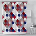 thumbnail image 1 of PANDACO Rideau de Douche en Tissu Czater (72 Pouces x 72 Pouces), 1 of 4