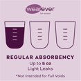 thumbnail image 4 of Wearever Culottes d'Incontinence pour Femmes Réutilisables, Culottes de Contrôle de la Vessie pour Soins Féminins, Lot de 3, 4 of 10