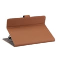 thumbnail image 2 of Onn 9 in. - 10.9 in. Universal Folio Tablet Case with Magnetic Closure and Stylus Holder, Brown, 2 of 3