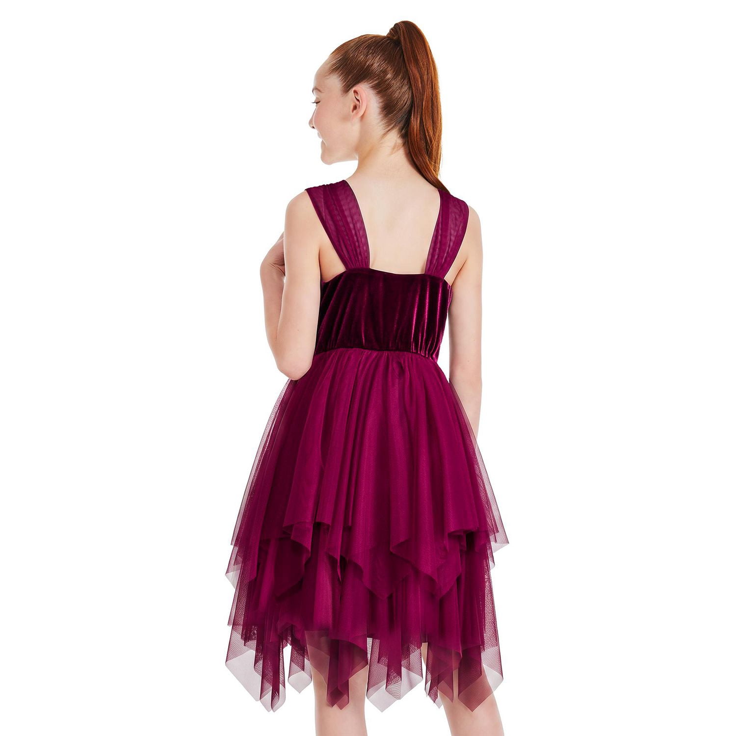 George Girls' Sequin Mesh Dress