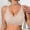 Beige, variant on Flocked Soft Silicone Strip Seamless Wireless Bra for Everyday Comfort Breathable T Shirt Underwear Supportive Nonwired Design for Leisure and Home Use