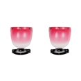 thumbnail image 1 of VONKY Visors Clear For Unisex Riders Easy To Clean Vintage Gradient Pink Black 2Set, 1 of 6