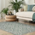 thumbnail image 1 of Avenue B Abriella Teal 5' x 7' area rug, 1 of 2