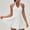 Style10-White dresses for women, variant on Mceream Women's One Shoulder Wrap Dress with Self-Tie Belt, Ruched Bodycon Mini Dress, Satin-Like Fabric for Wedding Guest, Cocktail, Party Pink S