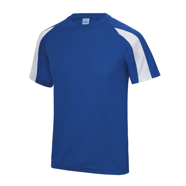 AWDis Just Cool T-Shirt de Sport pour Enfants Contraste Simple