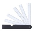 thumbnail image 2 of Multi Ratio Measure Rulers, Engineer Scale Ruler Fan-Shaped Ruler Folding Scale Ruler Art Drawing Painting  For Art Drawing Clothing Interior Design, 2 of 8