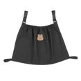 thumbnail image 2 of Sac de Rangement Polyvalent pour Console Parentale Porte-Gobelet Accessoires Écureuil Noir, 2 of 8