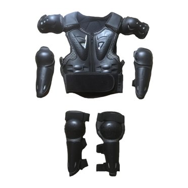 Siruishop Kids Motorcycle Suit Armour Vest Guard for Motocross Skateboard Skiing