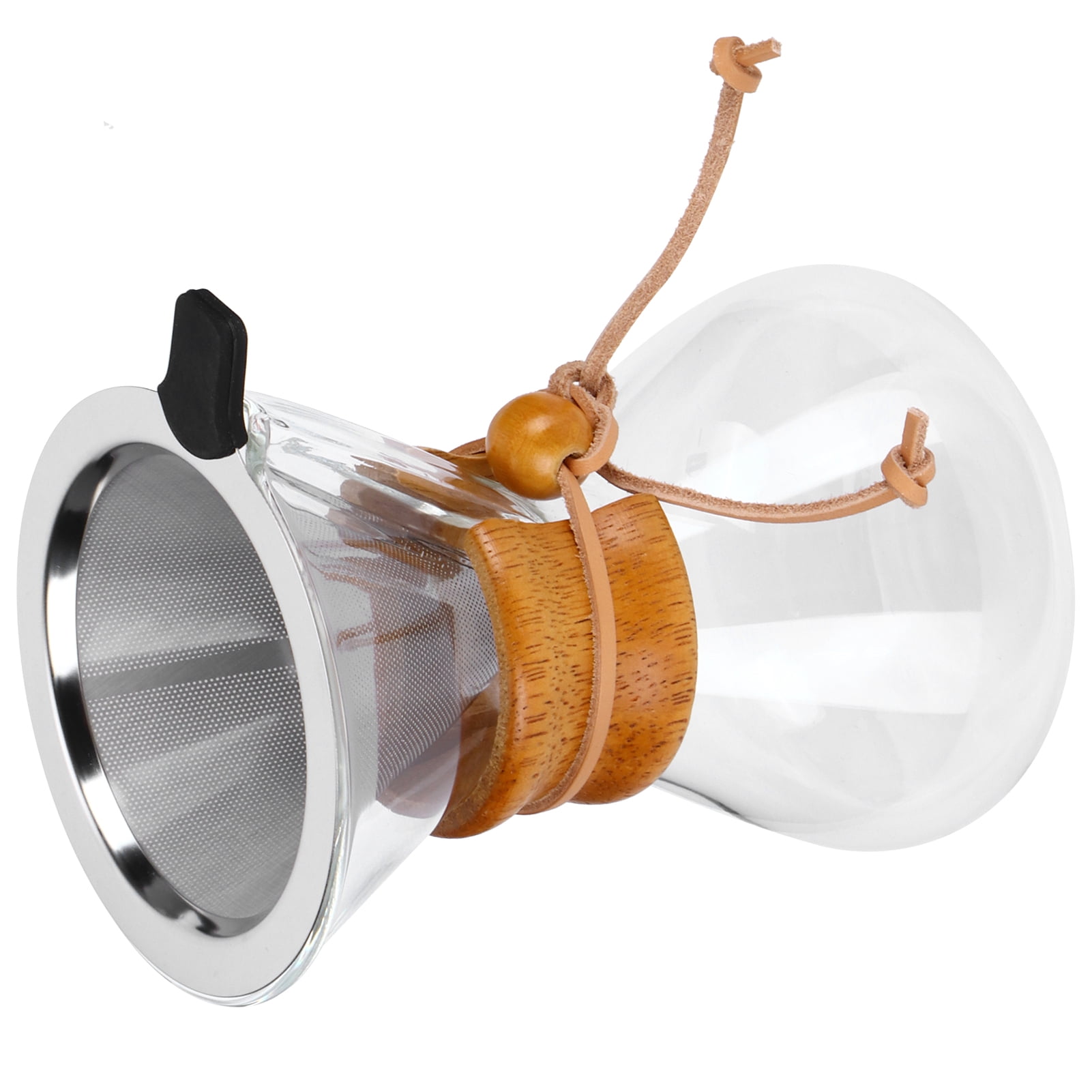 Coffee Pot Glass Maker Stainless Steel High Temperature Resistance Filter Espresso with Coffee Machine Pot Pot for Potted Plant Planting Pot Coffeemaker Pots