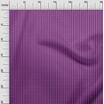 thumbnail image 3 of oneOone Cotton Poplin Twill Dark Magenta Fabric Geometric Sewing Craft Projects Fabric Prints By Yard 56 Inch Wide, 3 of 4