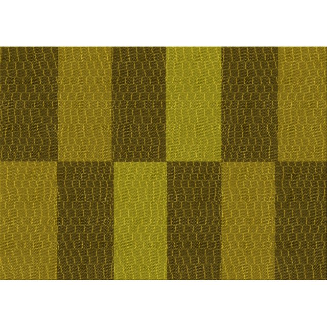 Ahgly Tapis Rectangulaire Lavable en Machine Intérieur Transitionnel Brun Doré Foncé, 5 Pieds x 8 Pieds