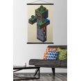 thumbnail image 3 of Minecraft - Zombie Swamp Wall Poster, 14.725" x 22.375" Framed, 3 of 4