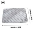 thumbnail image 1 of EGNMCR Pet Mats Washable Pet Urinary Mat For Dogs And Cats Training Instant Water Absorption Mat For Dogs, Cages, Sofa Mats Cat mats, 1 of 3