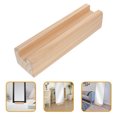 thumbnail image 4 of KAKOWELY Full Length Mirror Base Floor Mirror Base Wooden Mirror Holder Full Length Mirror Block Base,11.81"X3.15"X2.76", 4 of 5