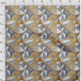 thumbnail image 4 of oneOone Viscose Chiffon Brown Fabric Check Patchwork Craft Projects Decor Fabric Printed By The Yard 42 Inch Wide, 4 of 5