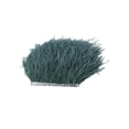 thumbnail image 1 of 1 Yard Frange en Plumes d'Autruche Teintes Bordure en Plumes Ruban Ornement Gris Vert, 1 of 8