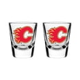 thumbnail image 1 of The Sports Vault 2PK Shot Glass Set Calgary Flames, 1 of 1