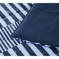 thumbnail image 4 of Mainstays Multi Stripe Reversible Comforter Twin, 4 of 6
