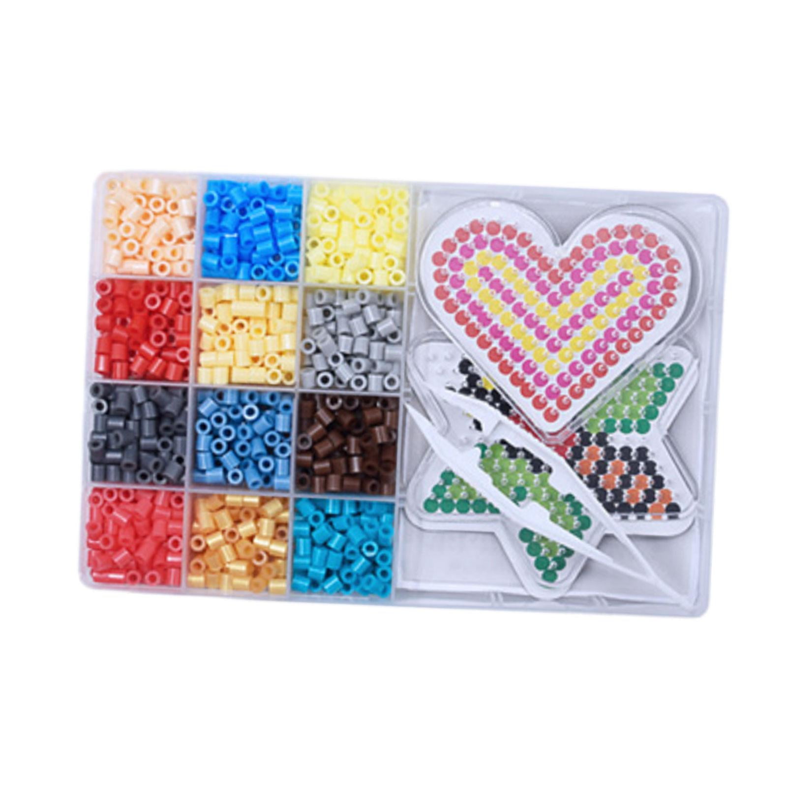 Siruishop Perles à Fusion 5 mm Casse-Têtes 3D Perles Fondantes Perles Créatives pour Faire Fondre pour Enfants Adultes