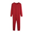 thumbnail image 1 of Men's One Piece Long Johns Night Pajama, 1 of 3