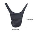 thumbnail image 4 of Feltree Sports Casual Waist Pack Canvas Invisible Theft Waist Pack Travel Multifunctional, 4 of 8
