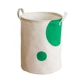 thumbnail image 2 of Panier à Linge Sale en Coton et Lin Grande Capacité, Seau de Rangement pour Jouets et Articles Divers, Panier de Rangement Multifonction Pliable Épaissi avec Sangle, 2 of 7