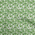thumbnail image 1 of oneOone Georgette Viscose White Fabric Tropical Sewing Craft Projects Fabric Prints By Yard 42 Inch Wide, 1 of 5