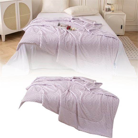 HUASHENG Couverture Glacée 3D Légère et Lavable, Couette d'Été pour la Maison Ou le Voyage