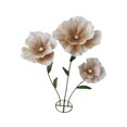 thumbnail image 4 of segolike Wedding Giant Flowers for Decoration Huge Artificial Flower for Ritual Occasions Light Coffee, 4 of 9