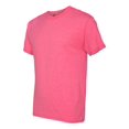 thumbnail image 4 of Hanes T-Shirt de Performance Unisexe X-Temp pour Adulte, P, Rose Néon Chiné, 4 of 4