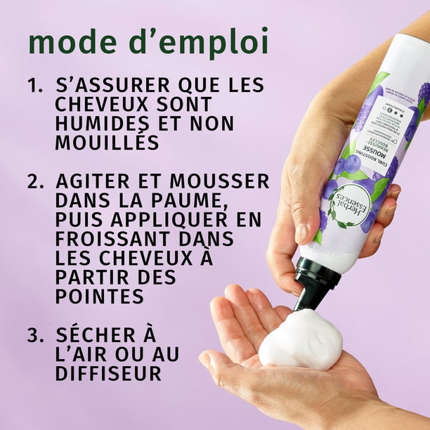Herbal Essences Mousse, Curl Boosting for Curly and Wavy Hair, All