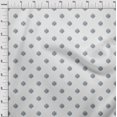 thumbnail image 3 of oneOone Organic Cotton Voile Fabric Circle Ikat Decor Fabric Printed BTY 42 Inch Wide, 3 of 4