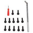 thumbnail image 3 of Valve Stem Removal Tool, Lightweight Tire Valve Stem Puller Kit Heavy Duty Damage Free Single Head Handled Cover  For RVs Bicycles Bikes, 3 of 8