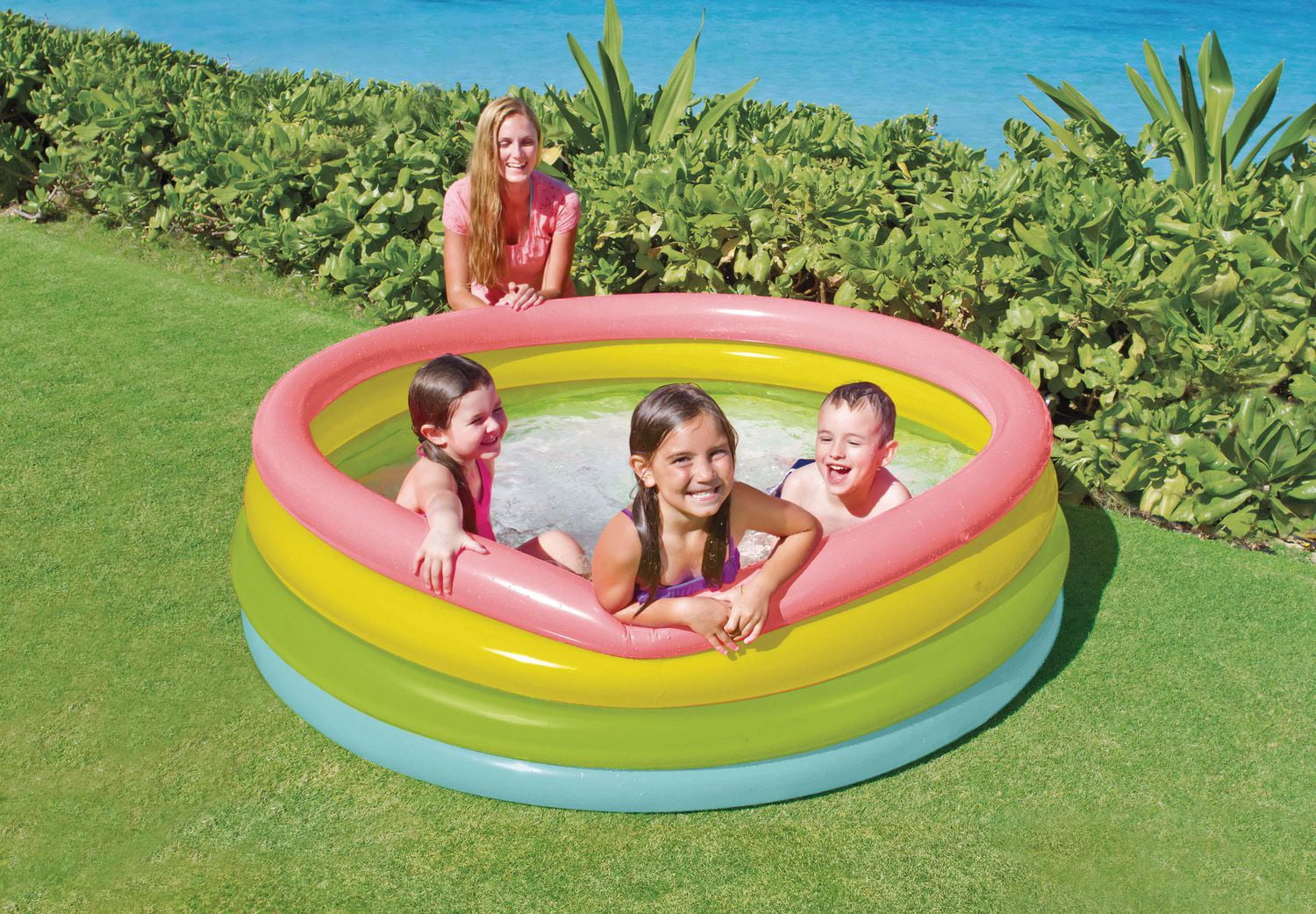 Piscine gonflable Intex 66" x 18" Sunset Glow