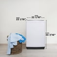 thumbnail image 3 of Danby DWM055A1WDB-6 1.6 cu. ft. Compact Top Load Washing Machine in White<br>Edit, 3 of 9