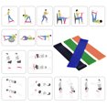 thumbnail image 2 of Lot de 4 Bandes de Résistance pour Exercices en Latex pour Gym, 2 of 8