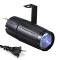 thumbnail image 1 of MGFED Style 1 Black Plastic Mini Stage Pin Spot Light 14.3*5.5cm Indoor DJ, 1 of 9