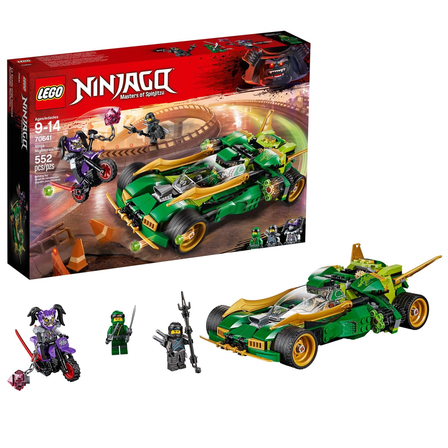 Ninjago - Le bolide ninja nocturne (70641)